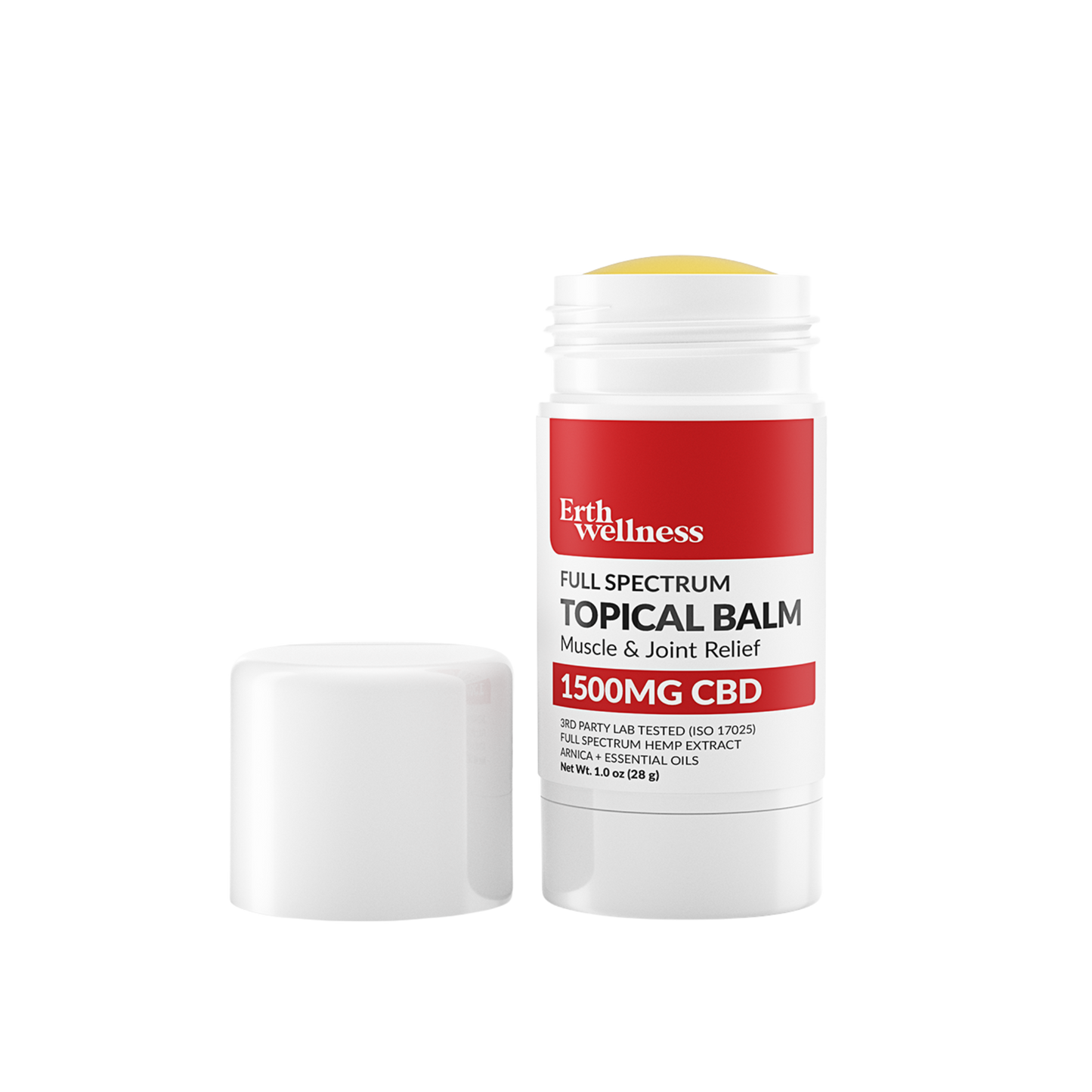 Erth Wellness – CBD Balm – Muscle & Joint – 1500mg – 1 Stick