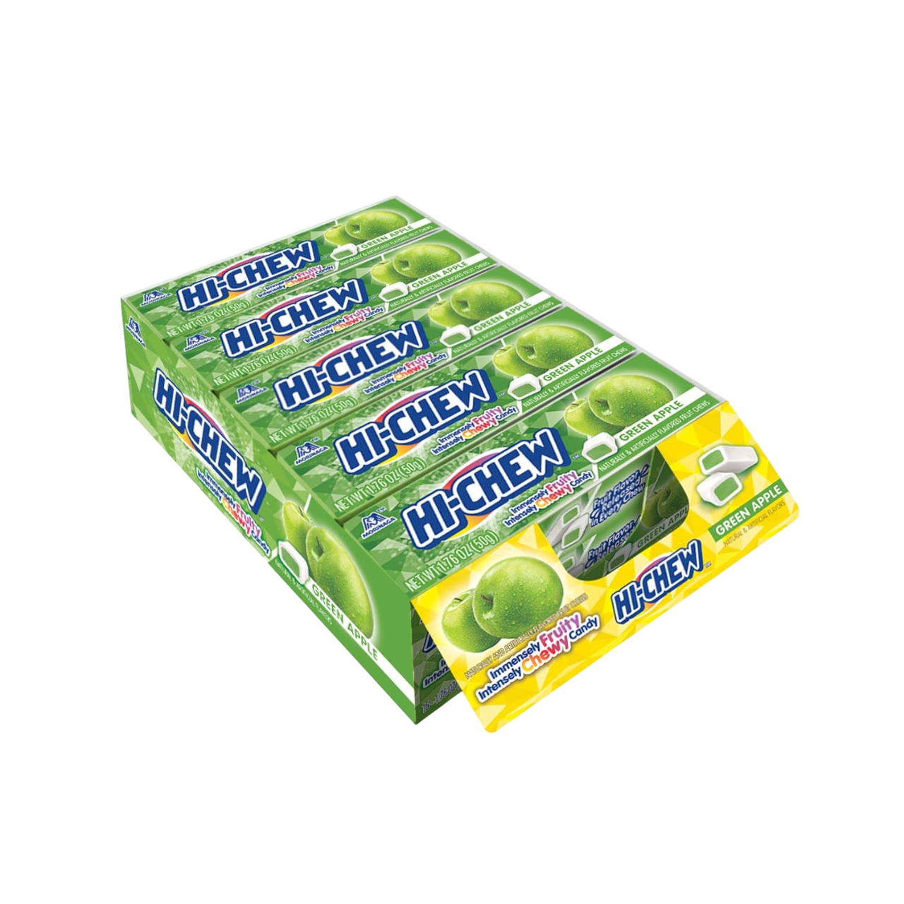 Hi-Chew – Green Apple – Stick – 15-Pack