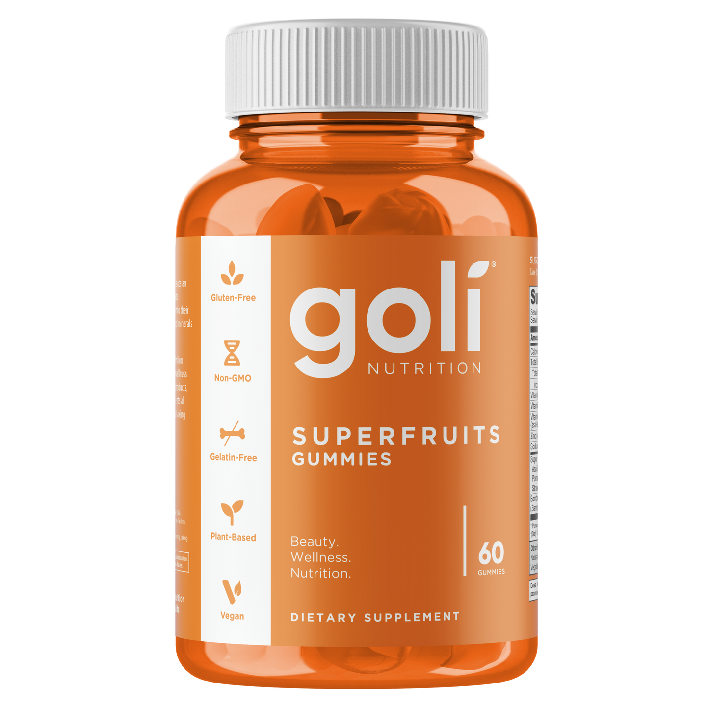 Goli Nutrition - Superfruits Gummies - 60 ct