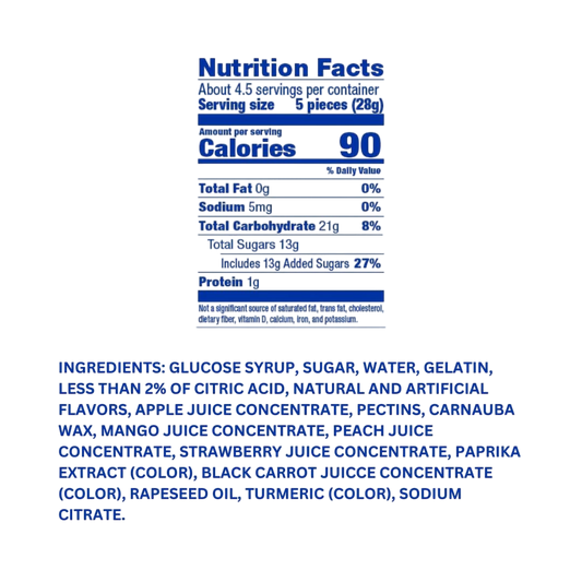 Hi-Chew – Original Gummies – 4oz Pouch – Single