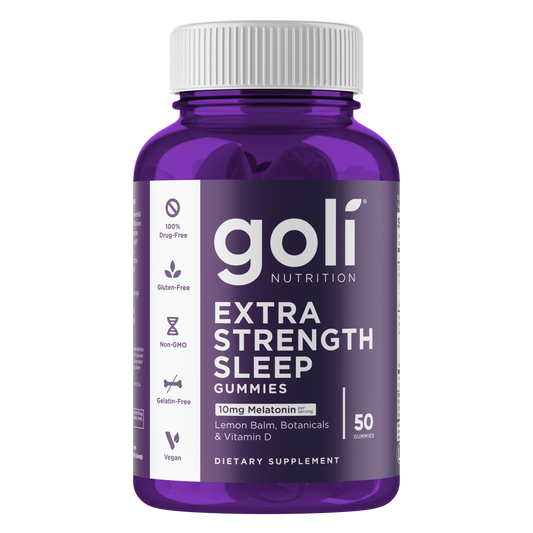 Goli Nutrition – Sleep Gummies – Extra Strength – 10mg Melatonin – 60ct