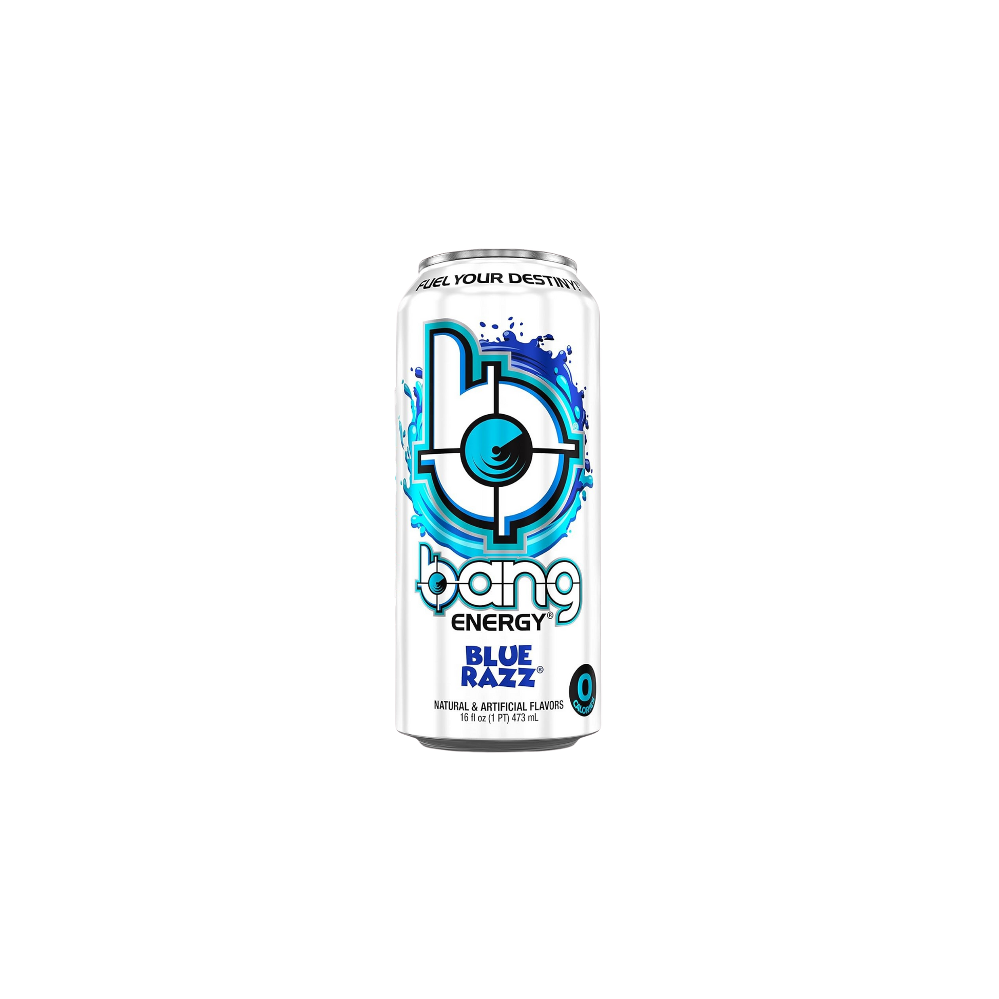 Bang Energy – Blue Razz – 16 fl oz – 4-Pack Bundle