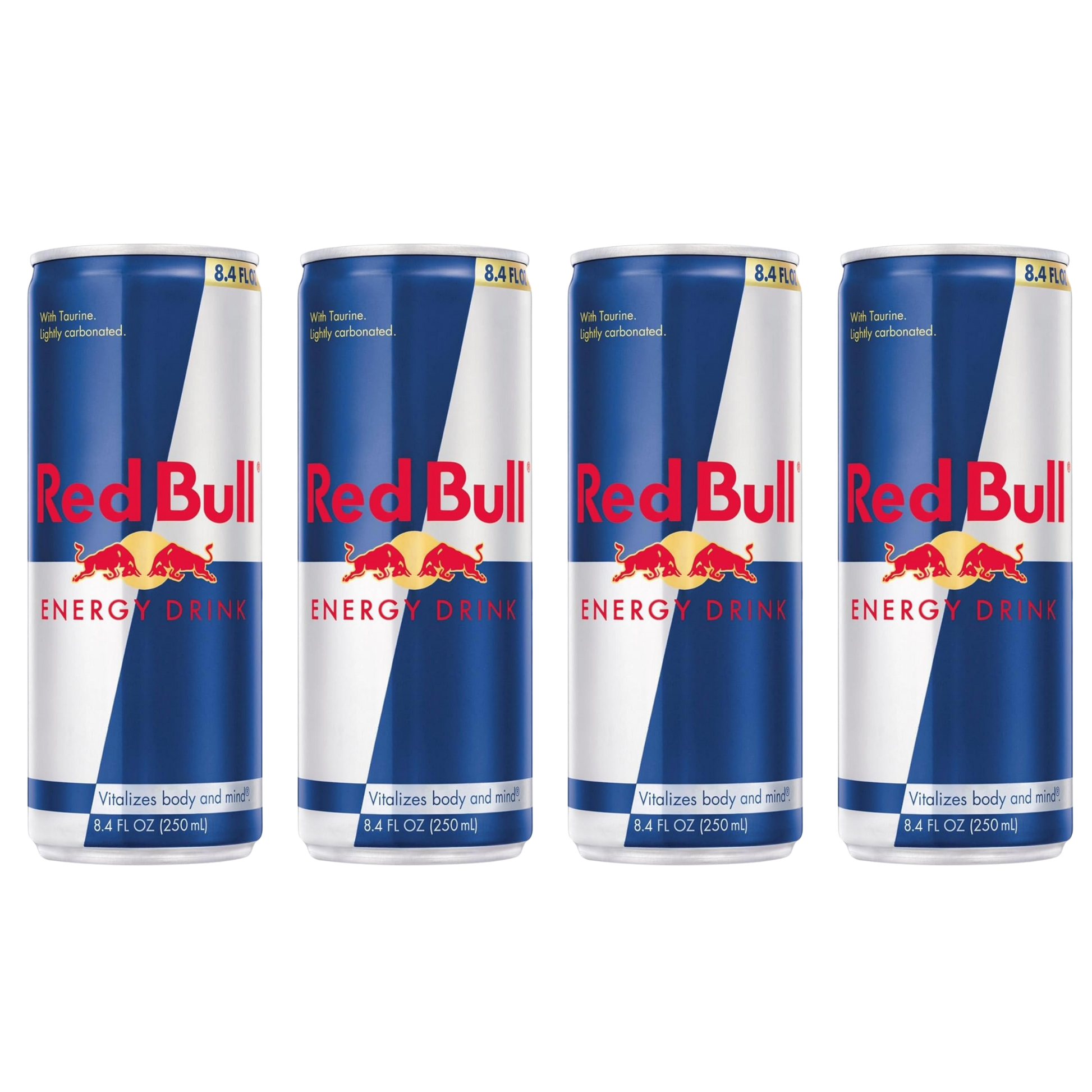 Red Bull – Original – 8.4 fl oz – 4-Pack Bundle