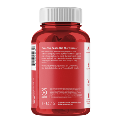 Goli Nutrition – Apple Cider Vinegar Gummies