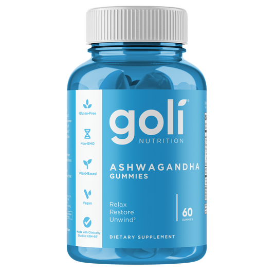Goli Nutrition – Ashwagandha Gummies – with Vitamin D – 60ct