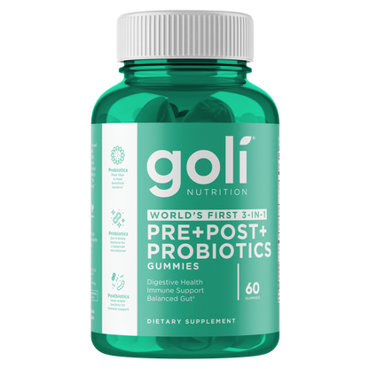 Goli Nutrition – Probiotic Gummies – Pre + Post + Probiotic