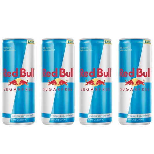 Red Bull – Original Zero Sugar – 8.4 fl oz – 4-Pack Bundle