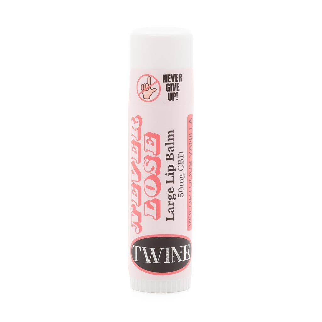 Twine - 50mg CBD Never Lose Large Lip Balm 15ml-Vanilla