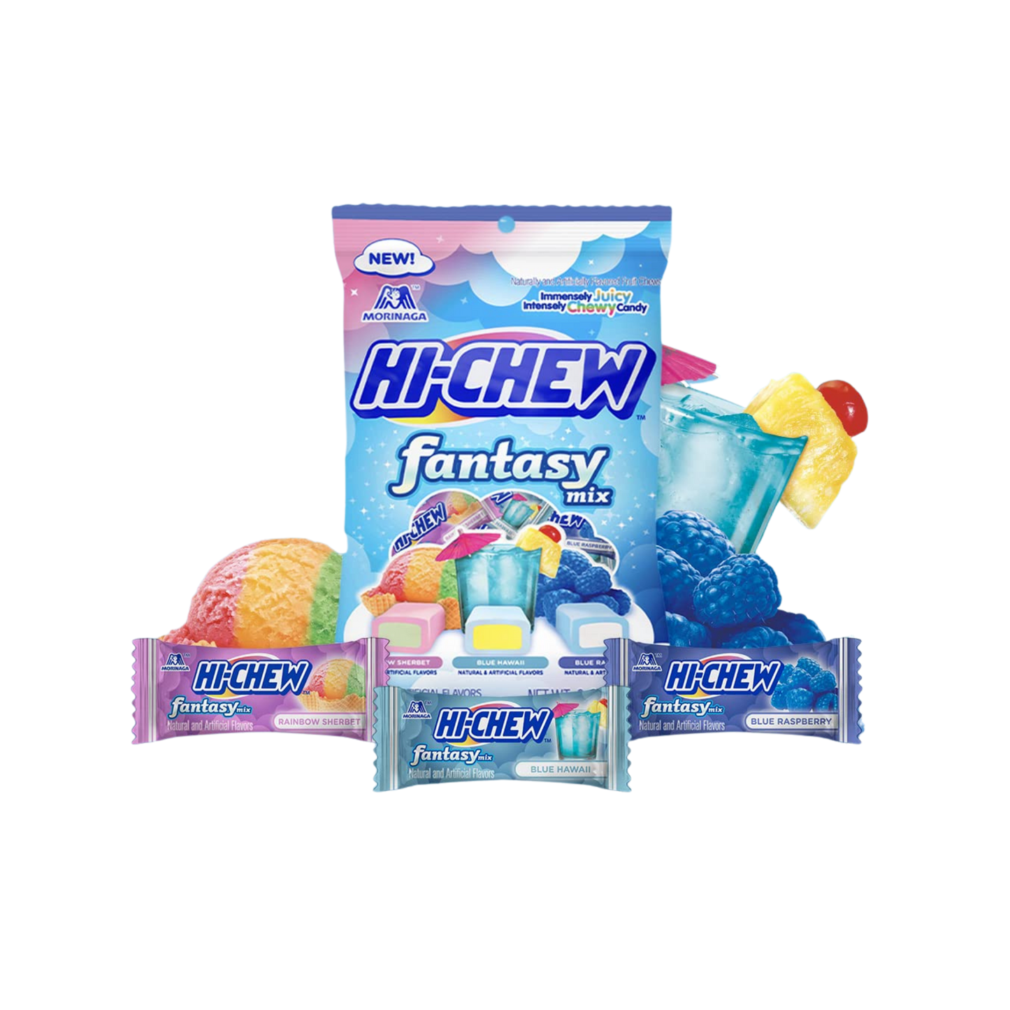 Hi-Chew – Fantasy Mix – 4oz Pouch - Single