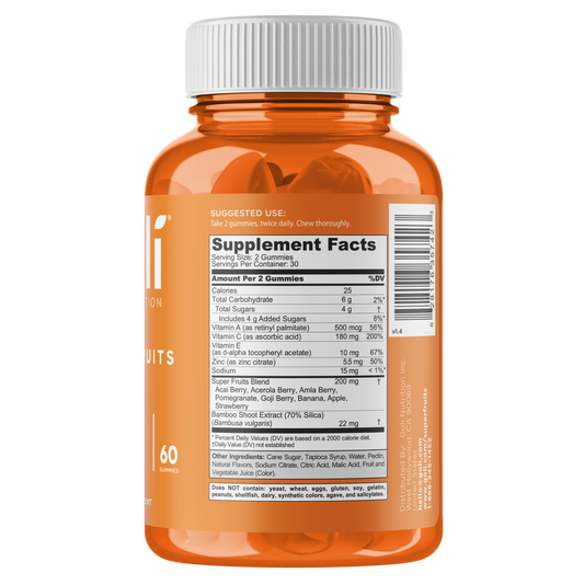 Goli Nutrition - Superfruits Gummies - 60 ct