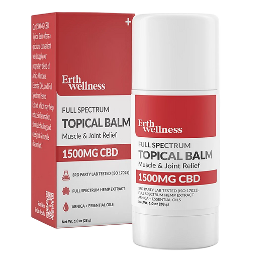 Erth Wellness – CBD Balm – Muscle & Joint – 1500mg – 1 Stick