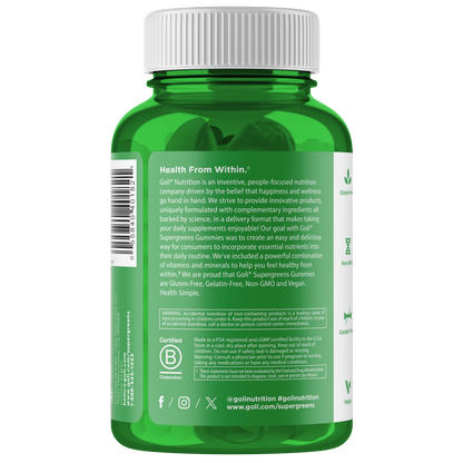 Goli Nutrition - Super Green Gummies