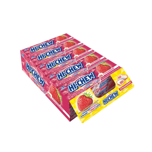 Hi-Chew – Strawberry – Stick – 15-Pack